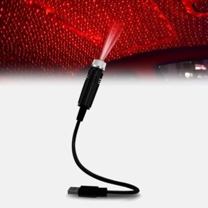 USB AMBIANCE CAR ROOF STARS LIGHT 12V