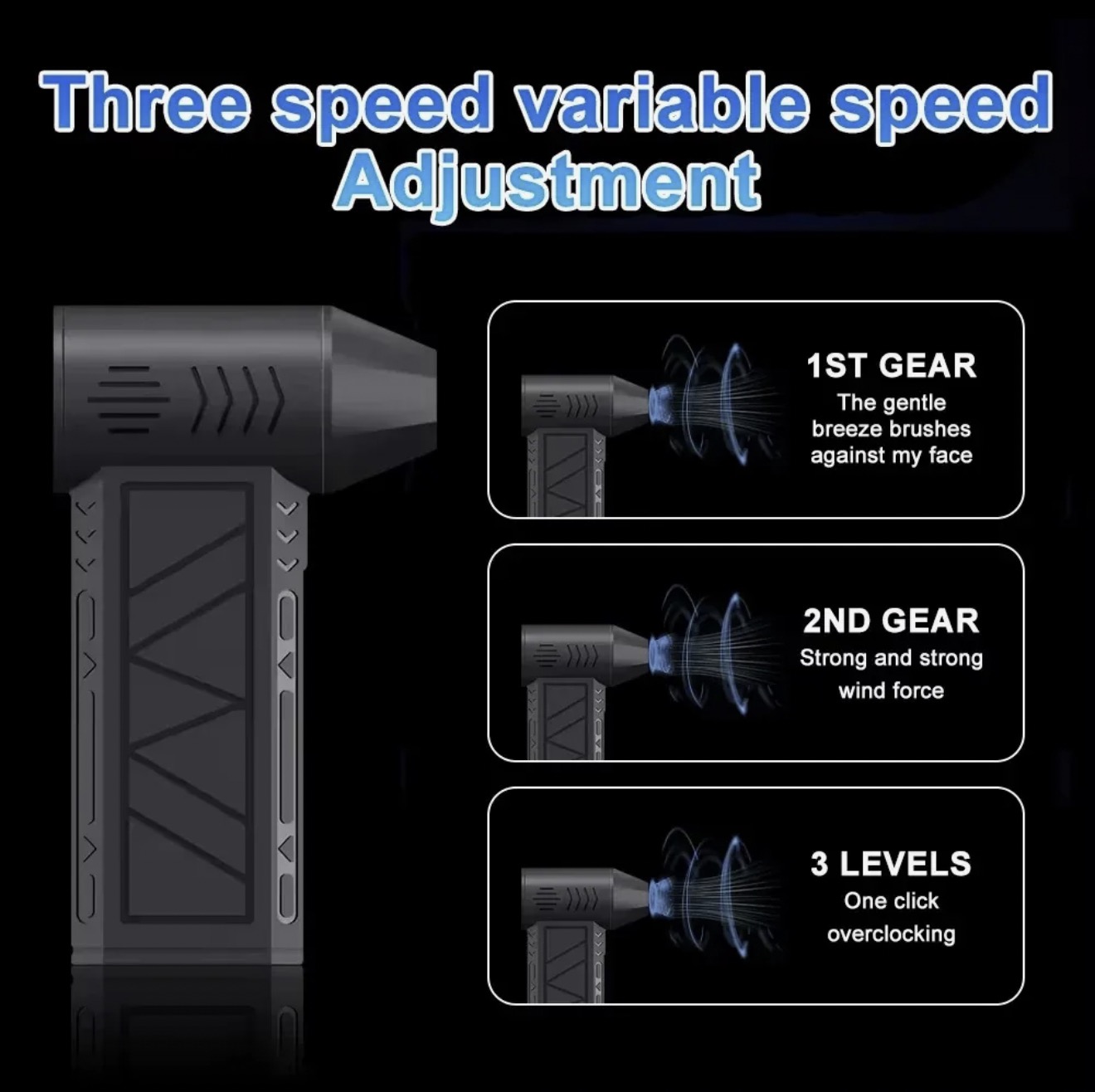 MINI JET BLOWER FAN RECHARGEABLE & PORTABLE-130,000 RPM - Image 7