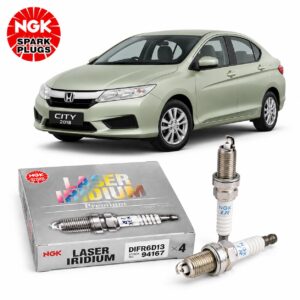 SPARK PLUGS (DIFR6D13) FOR HONDA CITY (2021-ON)-NGK JAPAN GENUINE