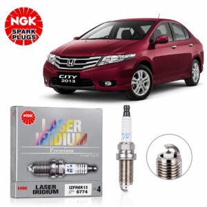 SPARK PLUGS (IZFR6K13) FOR HONDA CITY (2009-2021)-NGK JAPAN GENUINE