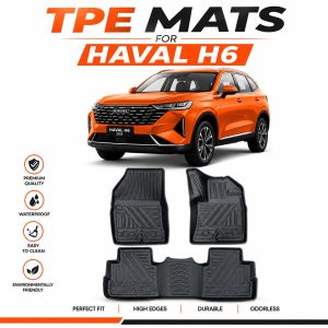 TPE FLOOR MATS FOR HAVAL H6 FACELIFT (2025-ON)