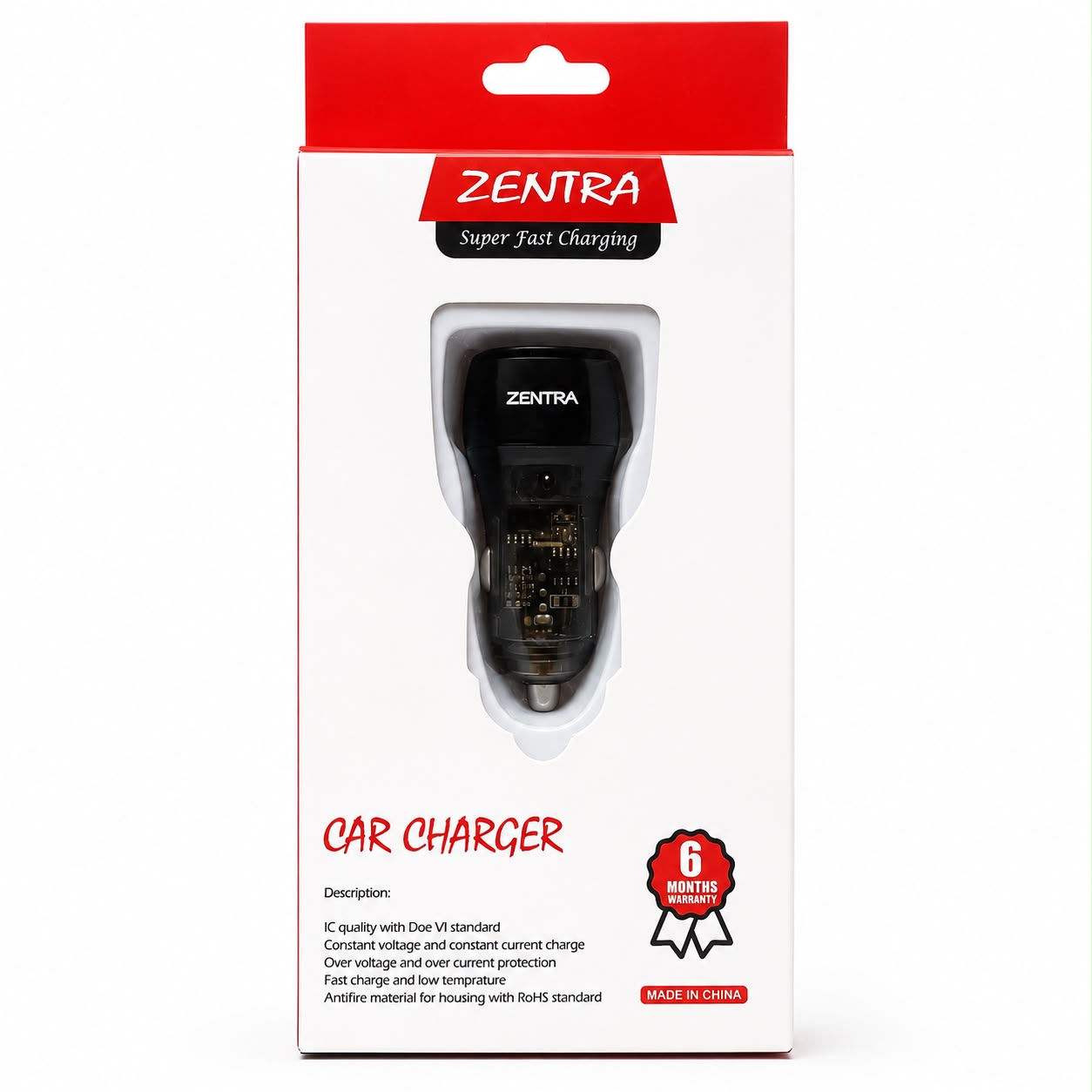 SUPER FAST CAR TRAVELLING CHARGER 2 IN 1 - Image 2