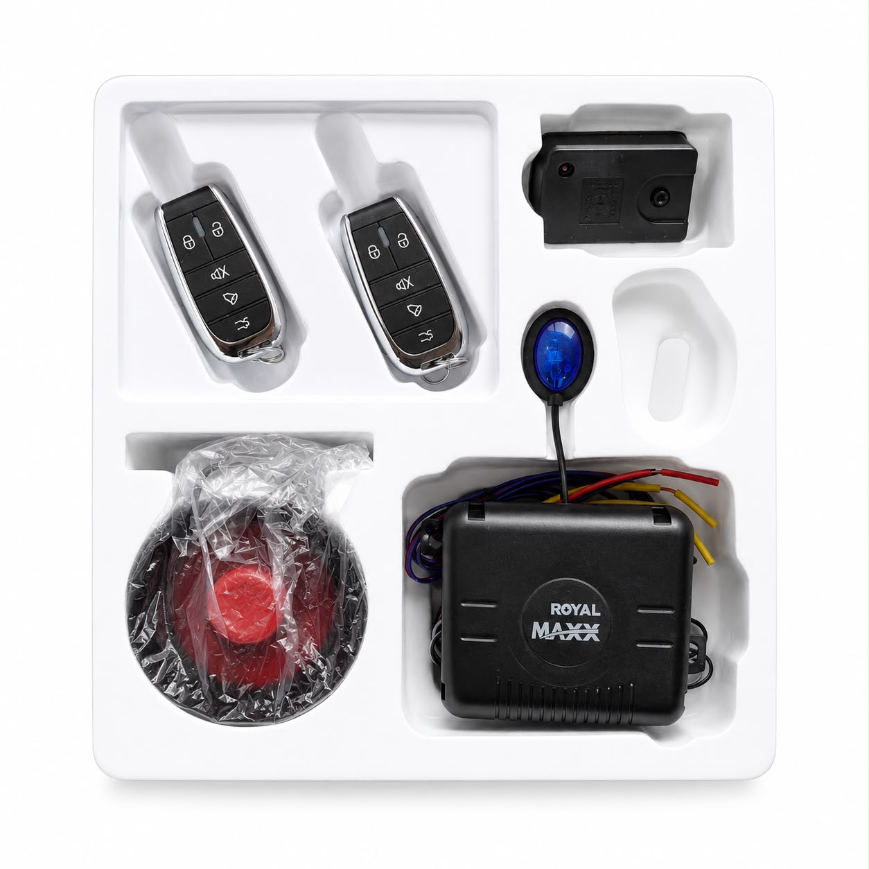 ROYAL MAXX FULL KIT CAR ALARM SYSTEM F22 - Image 3