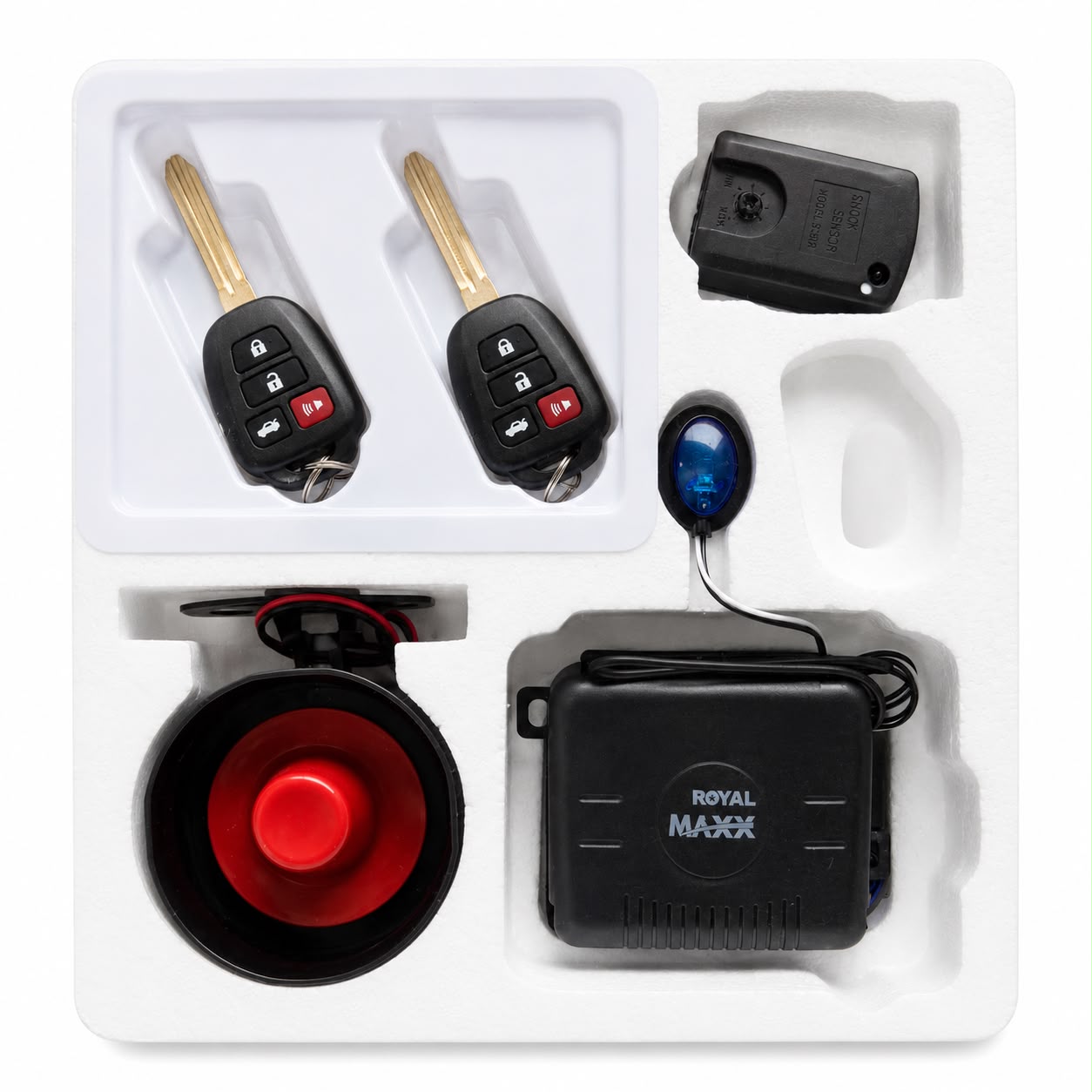 ROYAL MAXX FULL KIT CAR ALARM SYSTEM K14 - Image 3