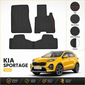 LATEX RUBBER MATS FOR KIA SPORTAGE (2019-2025)