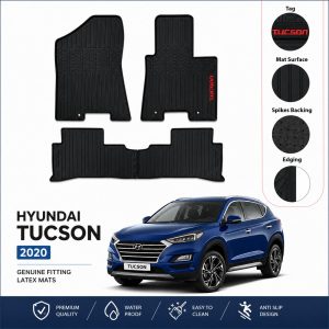 LATEX RUBBER MATS FOR HYUNDAI TUCSON (2020-2025)