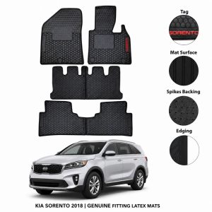 LATEX RUBBER MATS FOR KIA SORENTO (2021-2025)